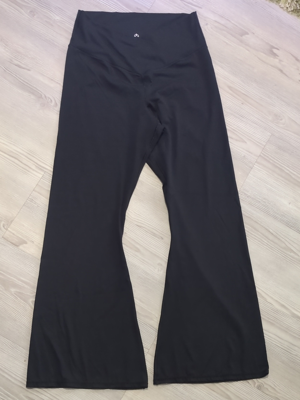 Sunzel Black High Waist Flare Yoga Pants XXL Buttery Soft Bootcut Leggings